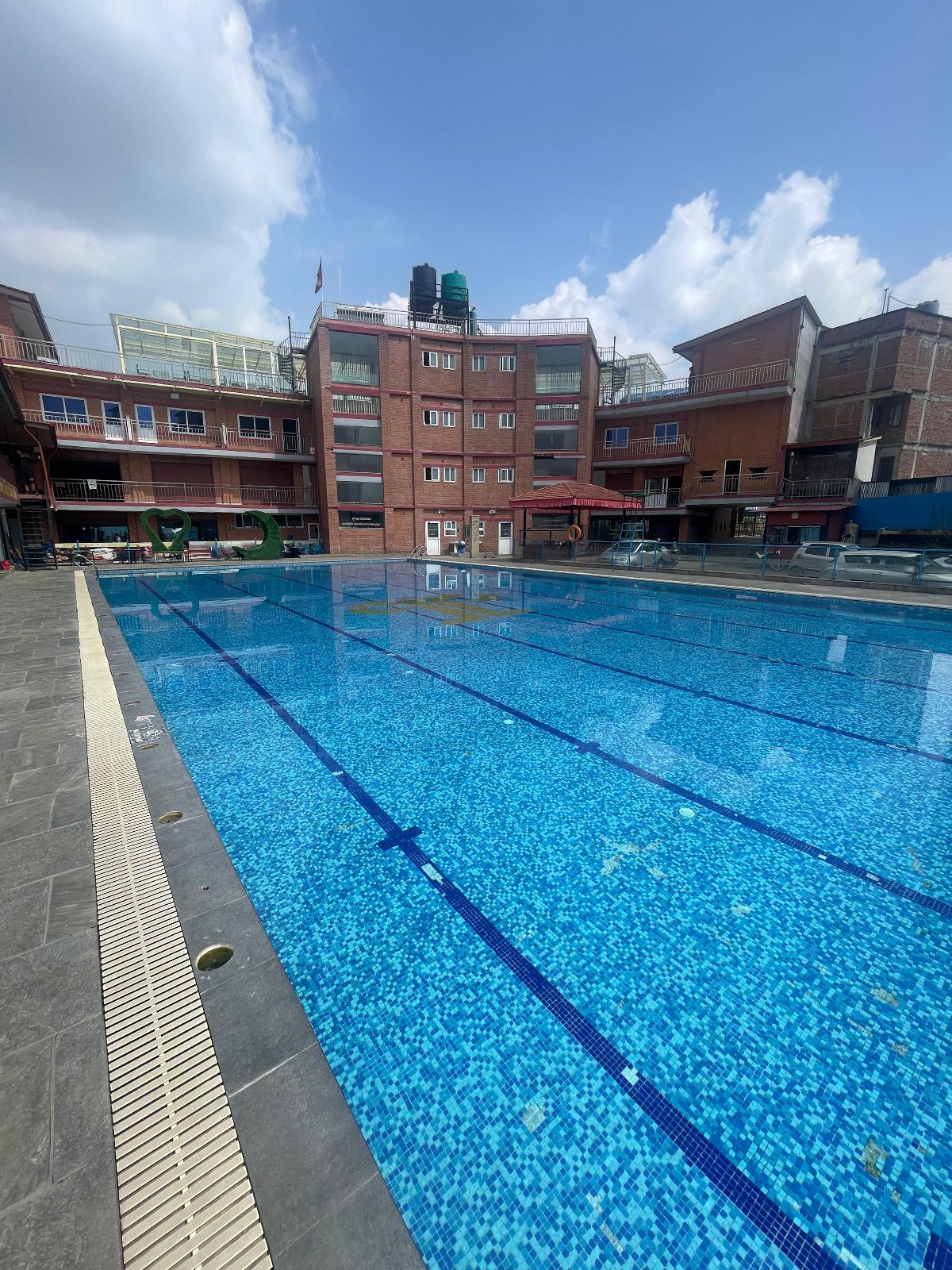 Inside Duwakot Fitness Center